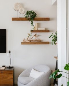 Fixed Bracket Wall Shelves